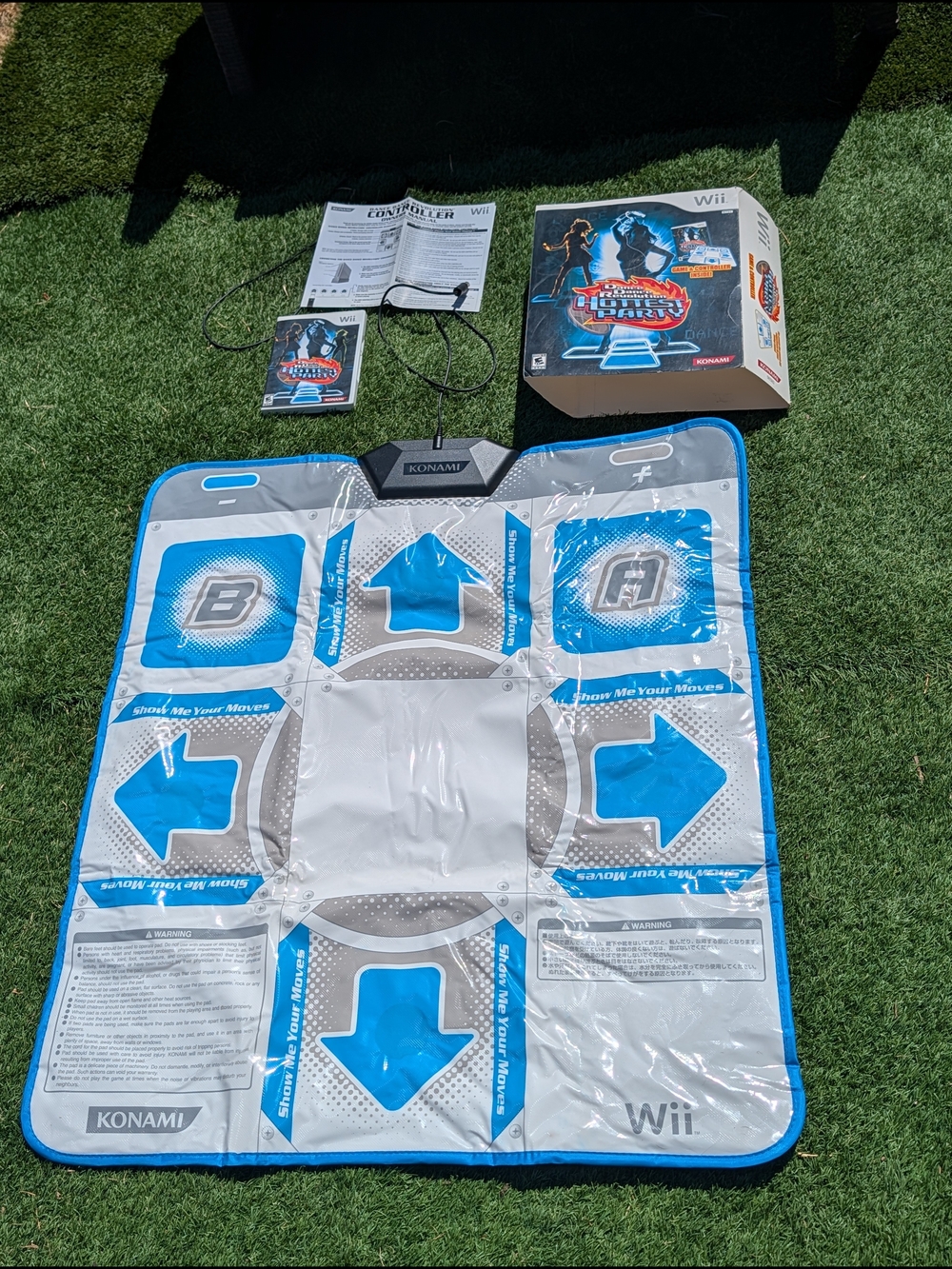 Dance Dance Revolution DDR Hottest Party Nintendo Wii Bundle - CIB Complete VGC - Picture 3 of 14